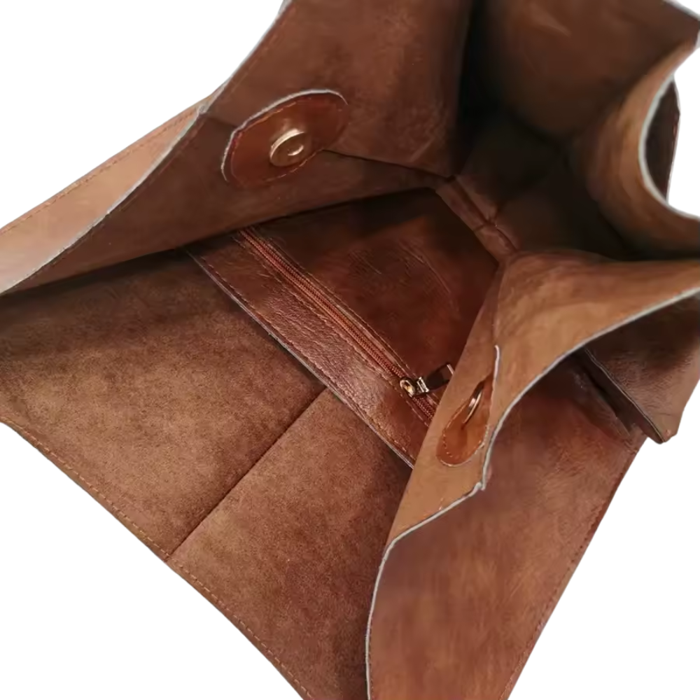 Odéline CarryAll Sac Cabas pour Femme | Sac d’Épaule en Cuir Fait Main Premium