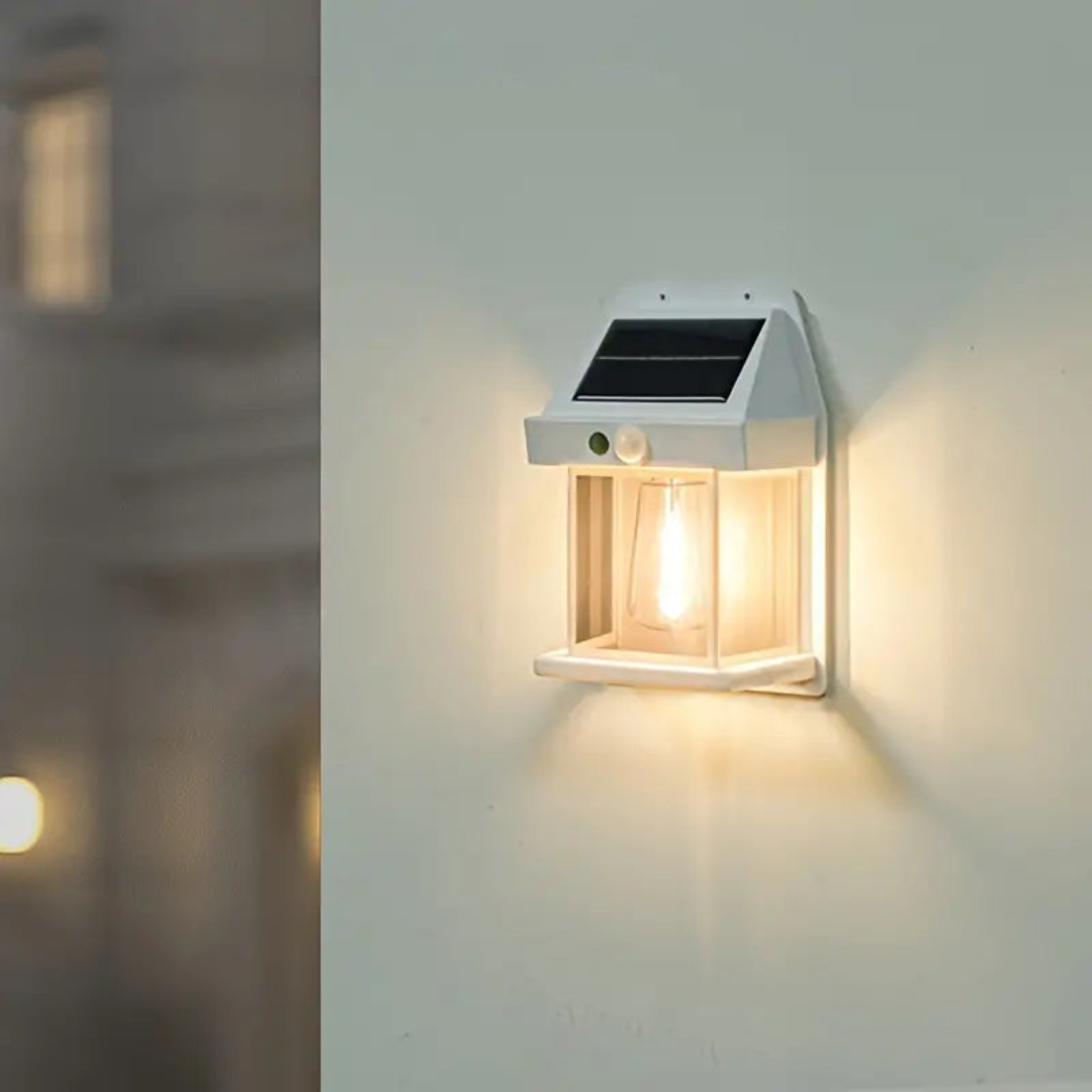 Lumière solaire élégante pour l'extérieur | Résistante aux intempéries et durable