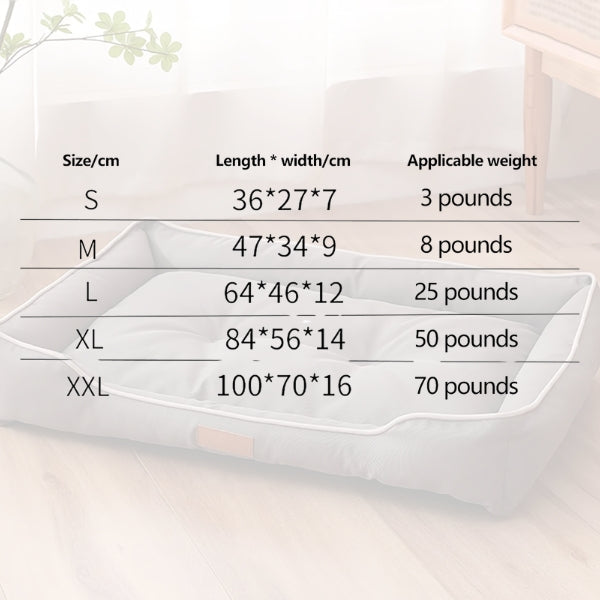 Panier Chien Orthopédique Mémoire