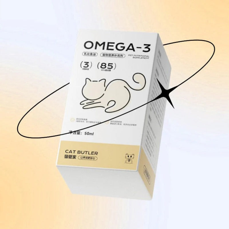 Huile De Poisson Oméga-3 Chat