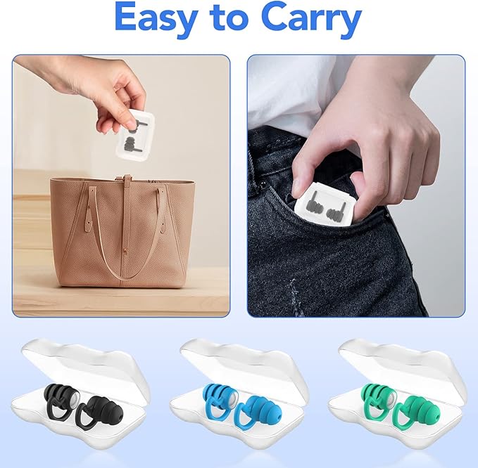 Bouchons Oreilles Natation Étanches Réutilisables