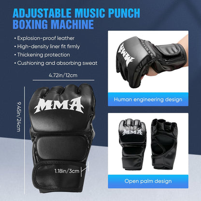 Machine Boxe Musicale LED Bluetooth