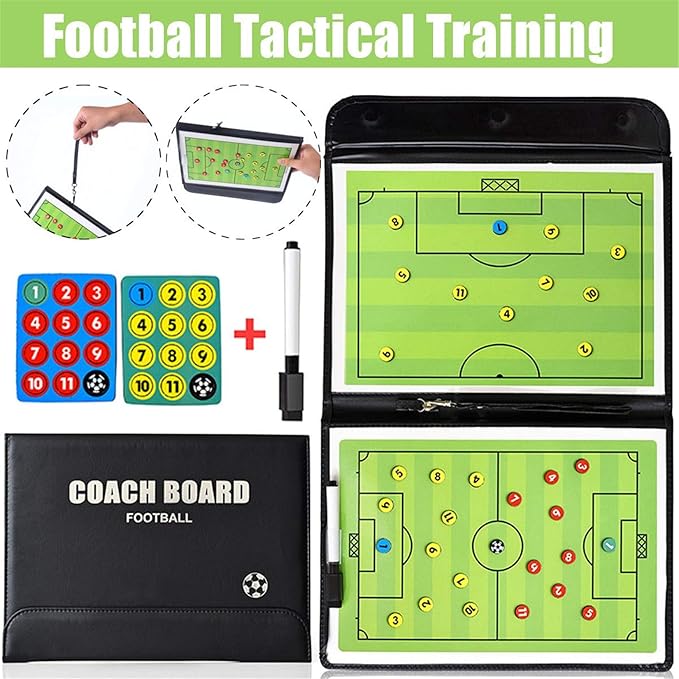 Tableau Tactique Football Magnétique Pliable