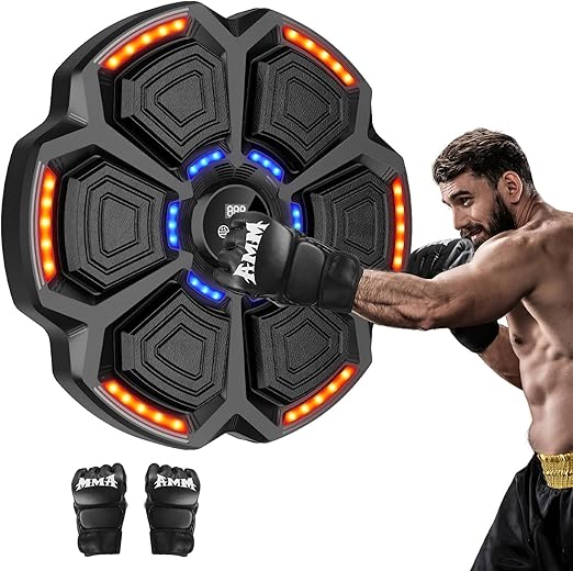 Machine Boxe Musicale LED Bluetooth