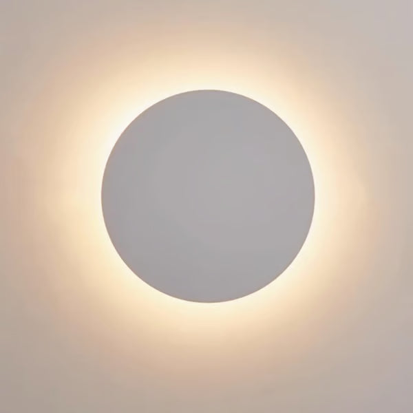 Applique Murale LED Ronde Effet Éclipse