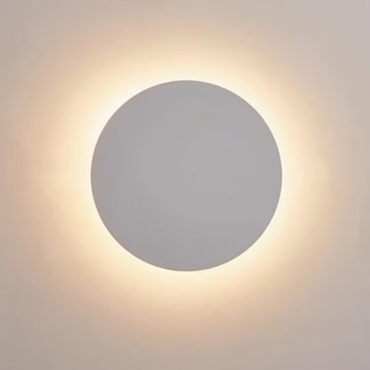Applique Murale LED Ronde Effet Éclipse
