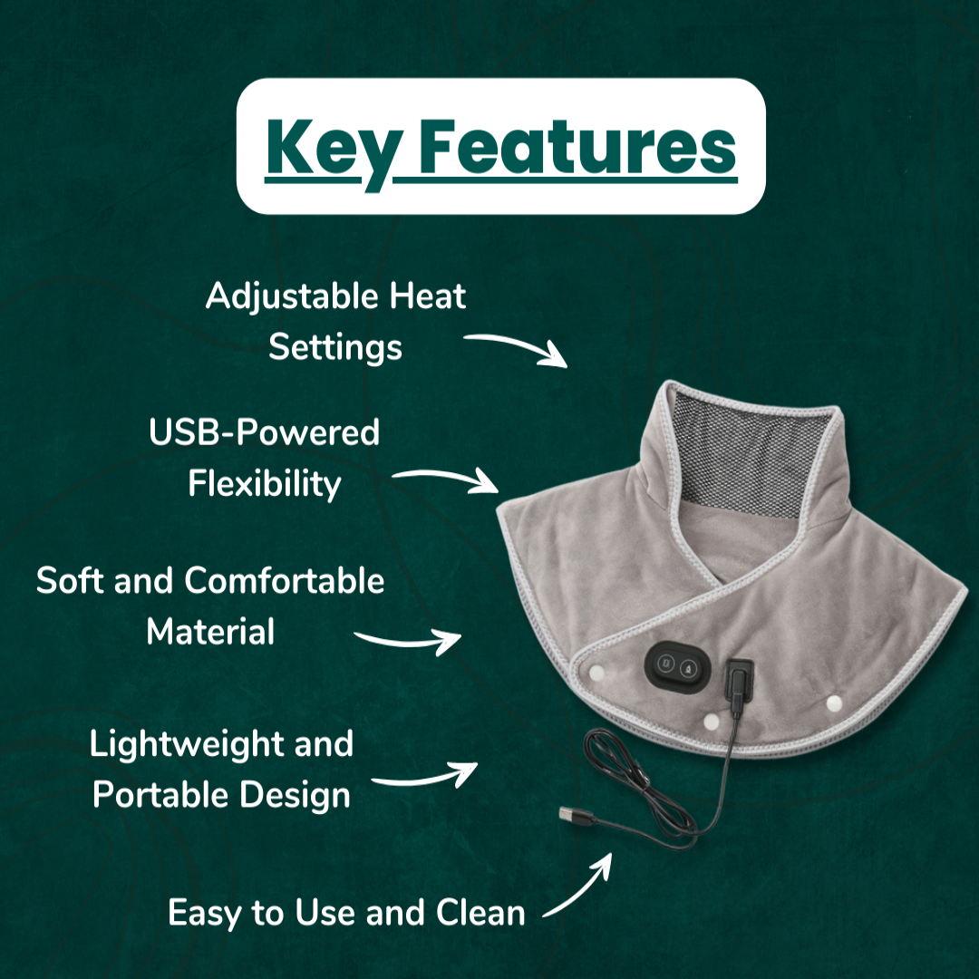 Tour de Cou Chauffant Massant