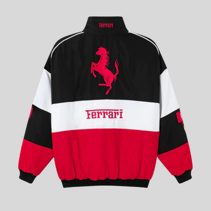 Veste de course Ferrari Racing vintage pour hommes et femmes