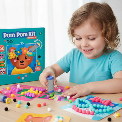 Kit Pompons Créatif Enfants 5+