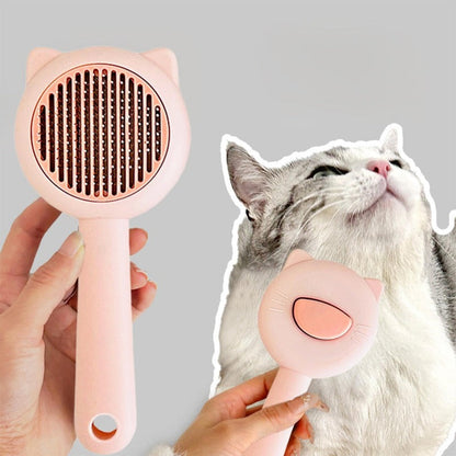 Brosse Auto-Nettoyante Chats et Chiens