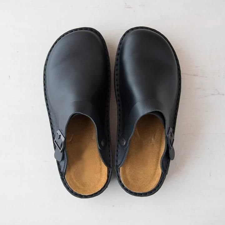 BirchClog | Pantoufles Orthopédiques pour Hommes en Cuir