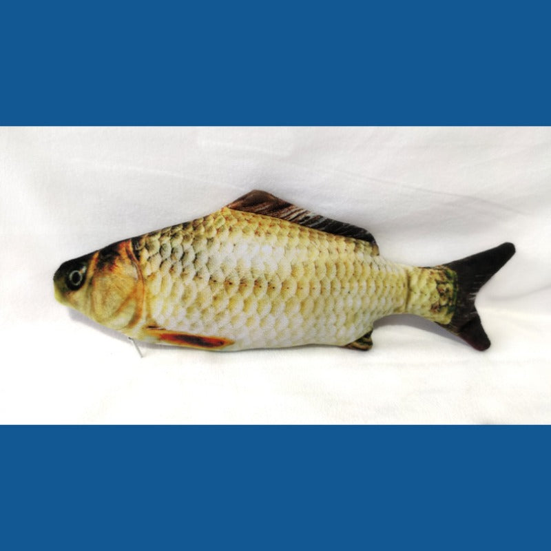 Poisson Peluche Réaliste Pour Chat