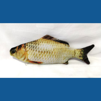 Poisson Peluche Réaliste Pour Chat