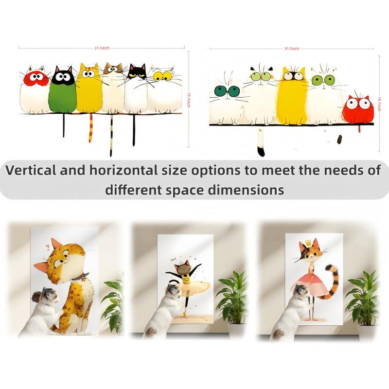 Panneau Griffoir Mural Feutre 50×80