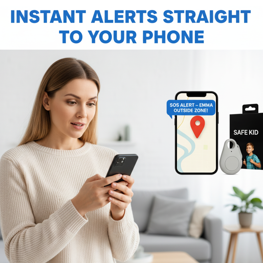 Traceur GPS Enfant Étanche SOS