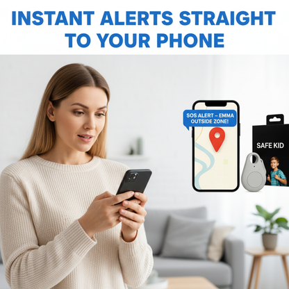 Traceur GPS Enfant Étanche SOS