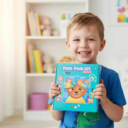 Kit Pompons Créatif Enfants 5+