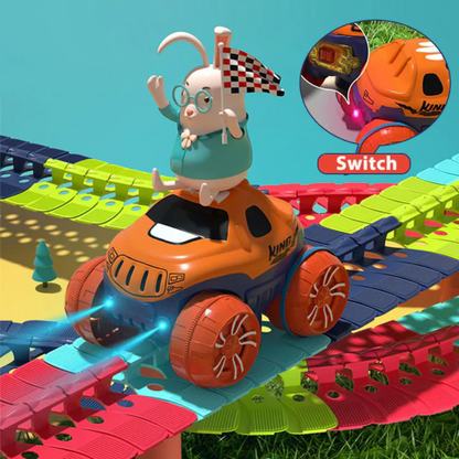 Bend-N-Race Circuit Automobile | Circuit Flexible pour Enfant