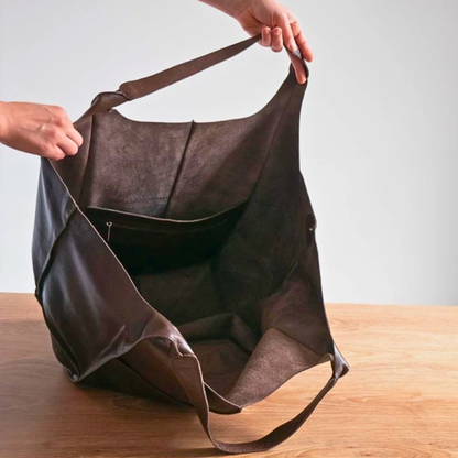 Odéline CarryAll Sac Cabas pour Femme | Sac d’Épaule en Cuir Fait Main Premium