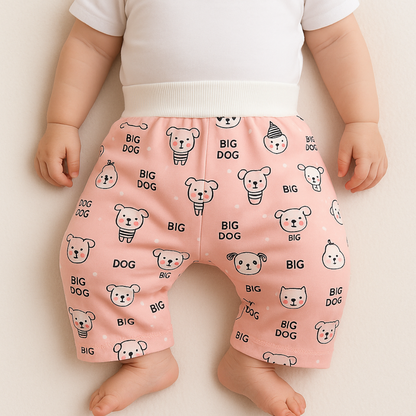 Pantalon d’Apprentissage Bébé – Coton – Taille Élastique