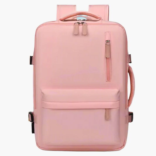 SakuraPack Rose | Sac à Dos Étudiant Imperméable & Organisé