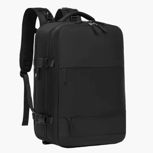 JetSet Backpack Noir | Léger, Spacieux & Parfait pour Voyager