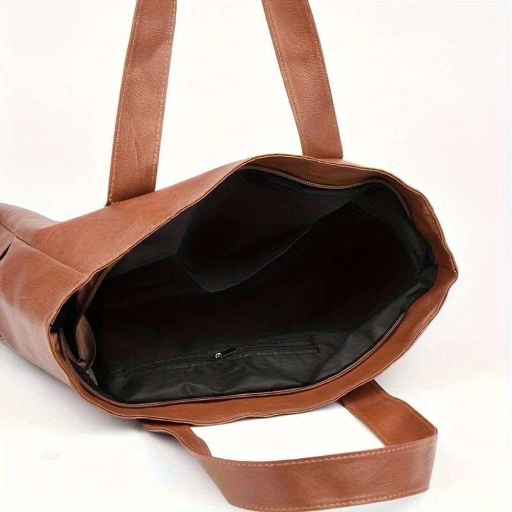 Céliane Sac Cabas en Cuir pour Femme | Sac d’Épaule Élégant du Quotidien