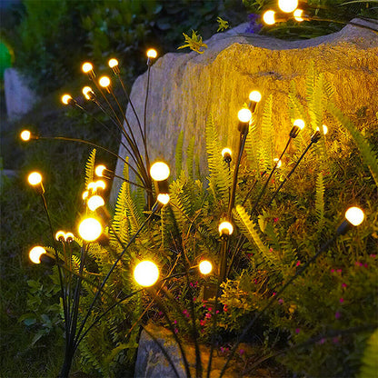 Lampes de jardin solaires lucioles | Atmosphère magique dans le jardin