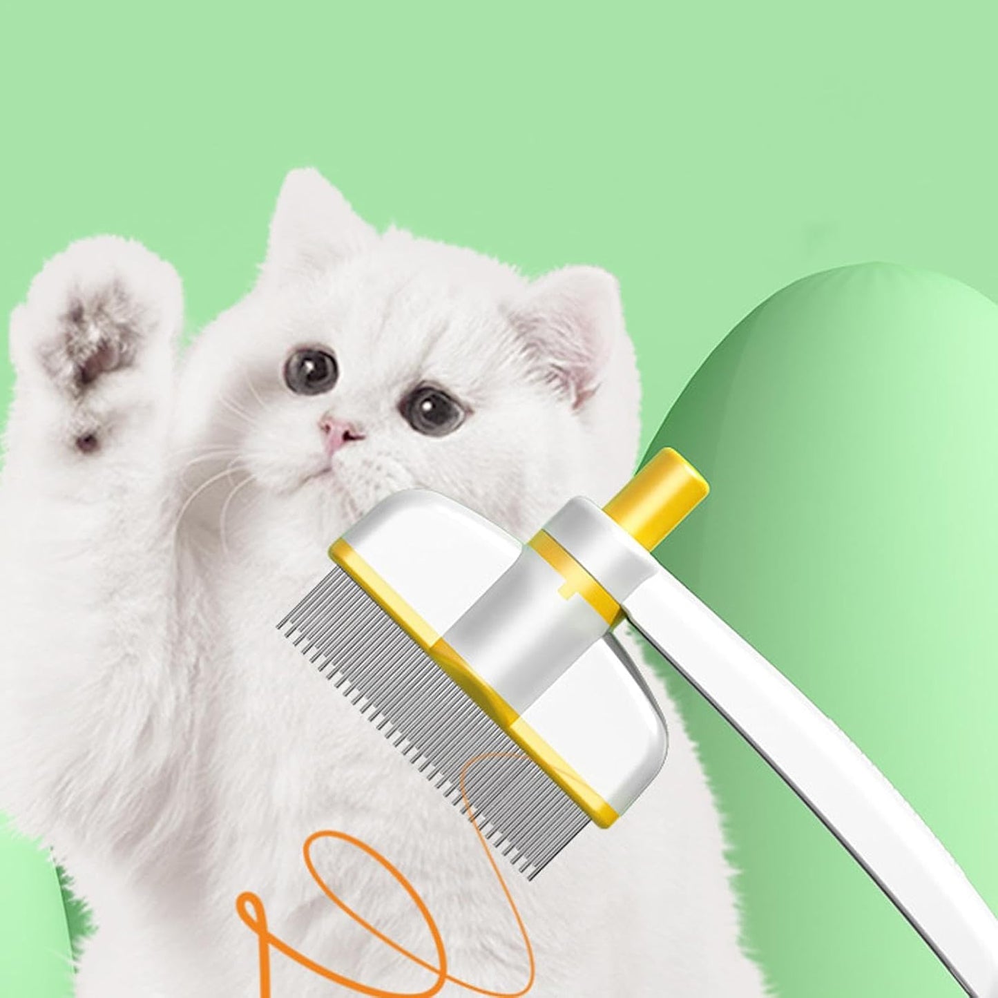 Peigne Anti-Nœuds Auto-Nettoyant Animaux