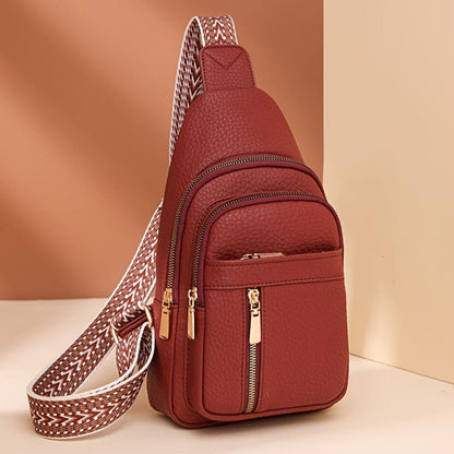 Clémentea Sac à Bandoulière Rétro en Cuir | Sac a Main Compact pour Femme