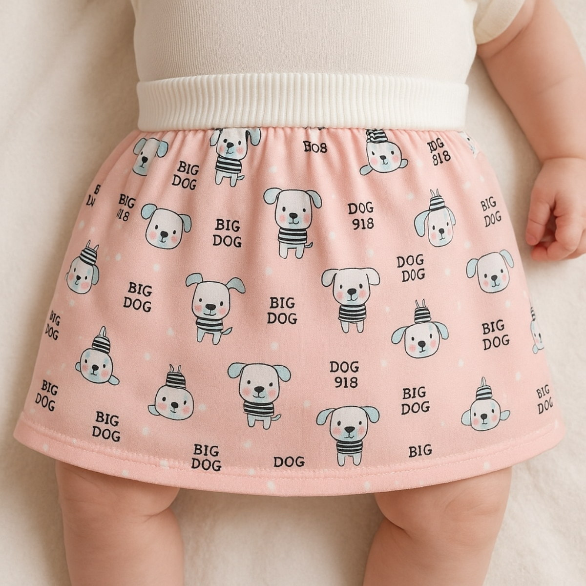 Pantalon d’Apprentissage Bébé – Coton – Taille Élastique