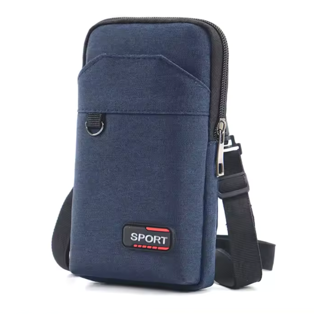 RunGuard Pro Bleu | Sac Banane Étanche pour Sport & Randonnée