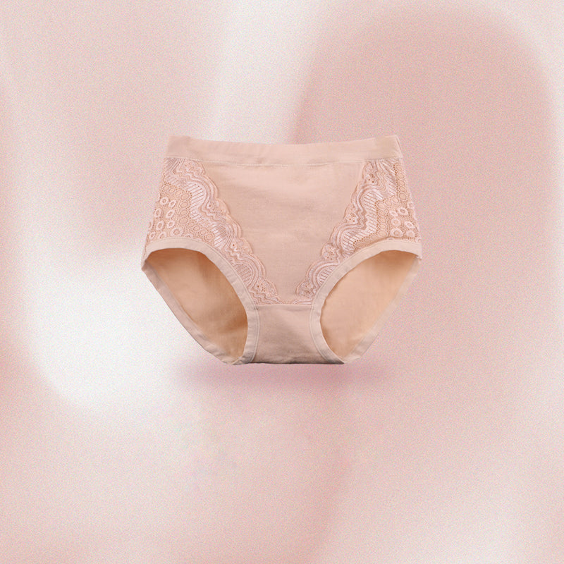 Culotte Coton Taille Haute Anti-Fuite