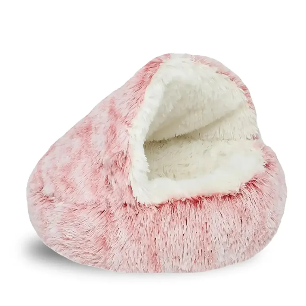 CloudNest Lit Grotte pour Animaux | Confort Chaleureux pour Chats et Chiens