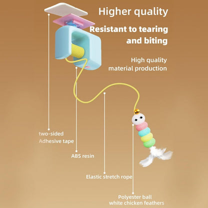 Jouet Chat Automatique Suspendu Rechargeable