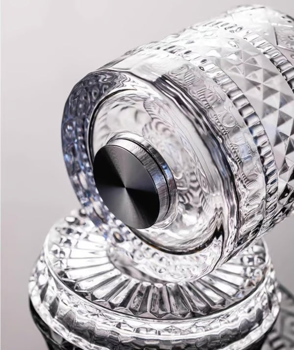 Verre Whisky Cristal Rotatif 360°