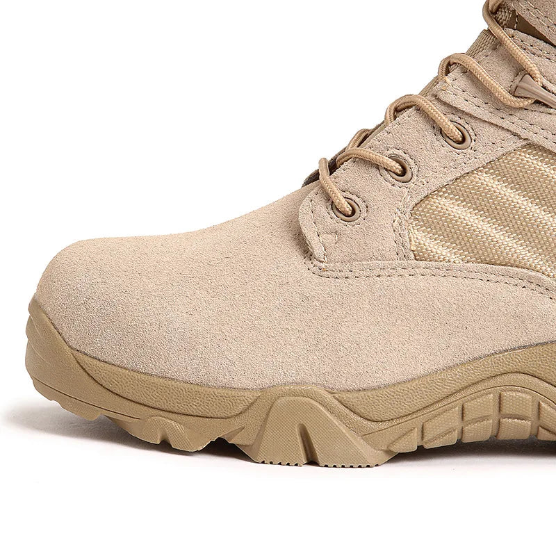 Bottes Tactiques – Semelle Antidérapante – Tige Montante