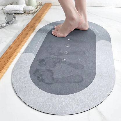 Tapis de Bain Absorbant – Séchage Rapide – Salle d’eau