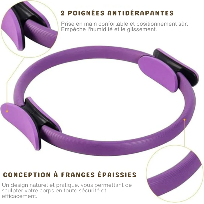 Anneau de Pilates – Flexible et Durable – Pour Tonification Musculaire