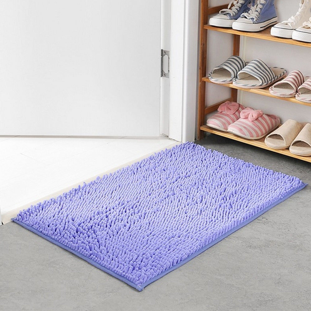 Tapis Bain Chenille – Absorbant – Antidérapant