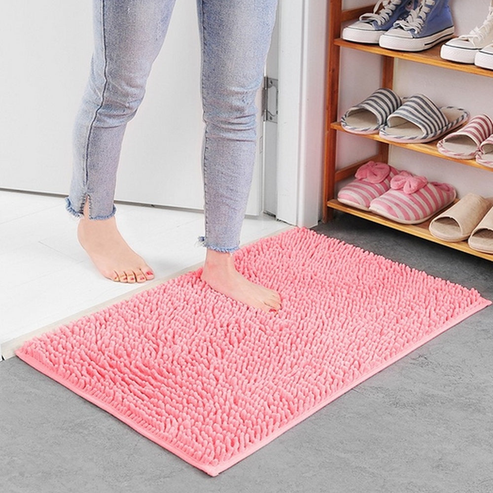 Tapis Bain Chenille – Absorbant – Antidérapant