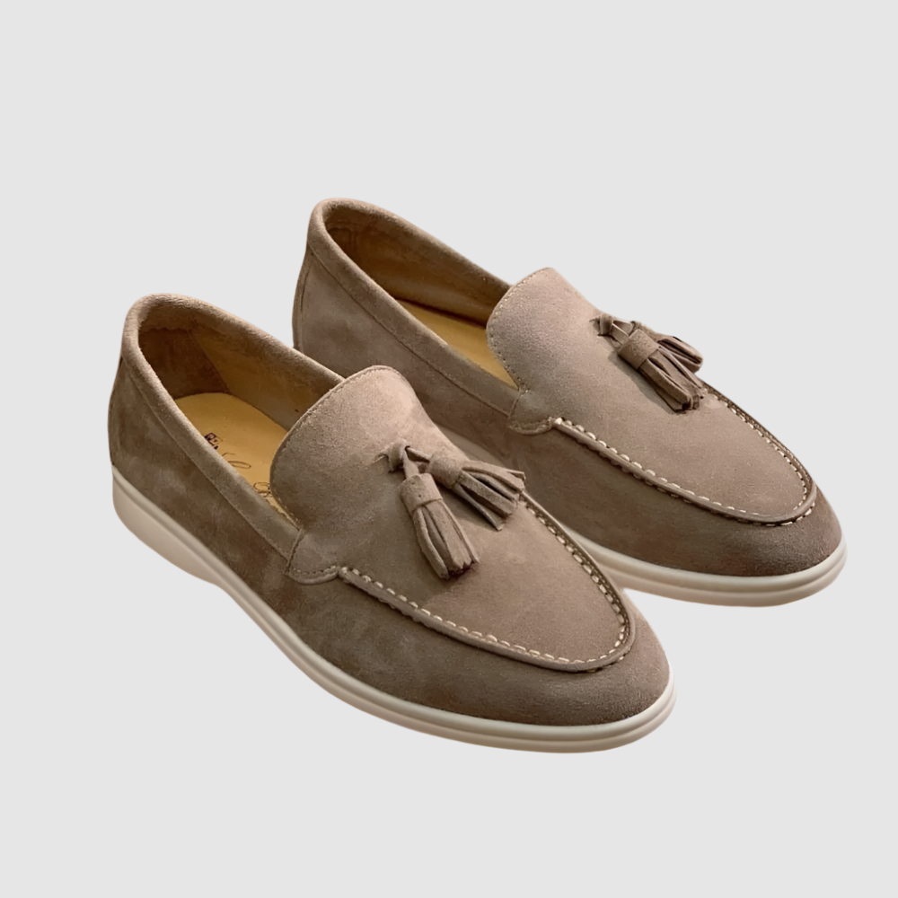 Loafer Elégant en Suède | Confort estival intemporel pour hommes