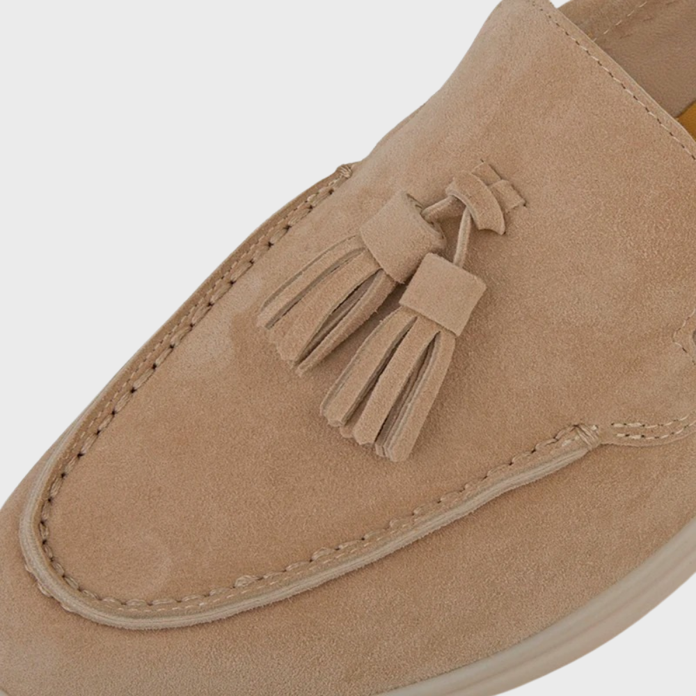 Loafer Elégant en Suède | Confort estival intemporel pour hommes