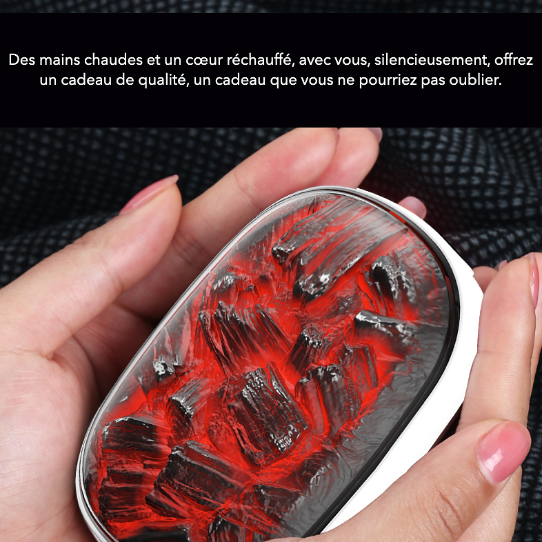 Chauffe-Mains Braise Rechargeable USB-C