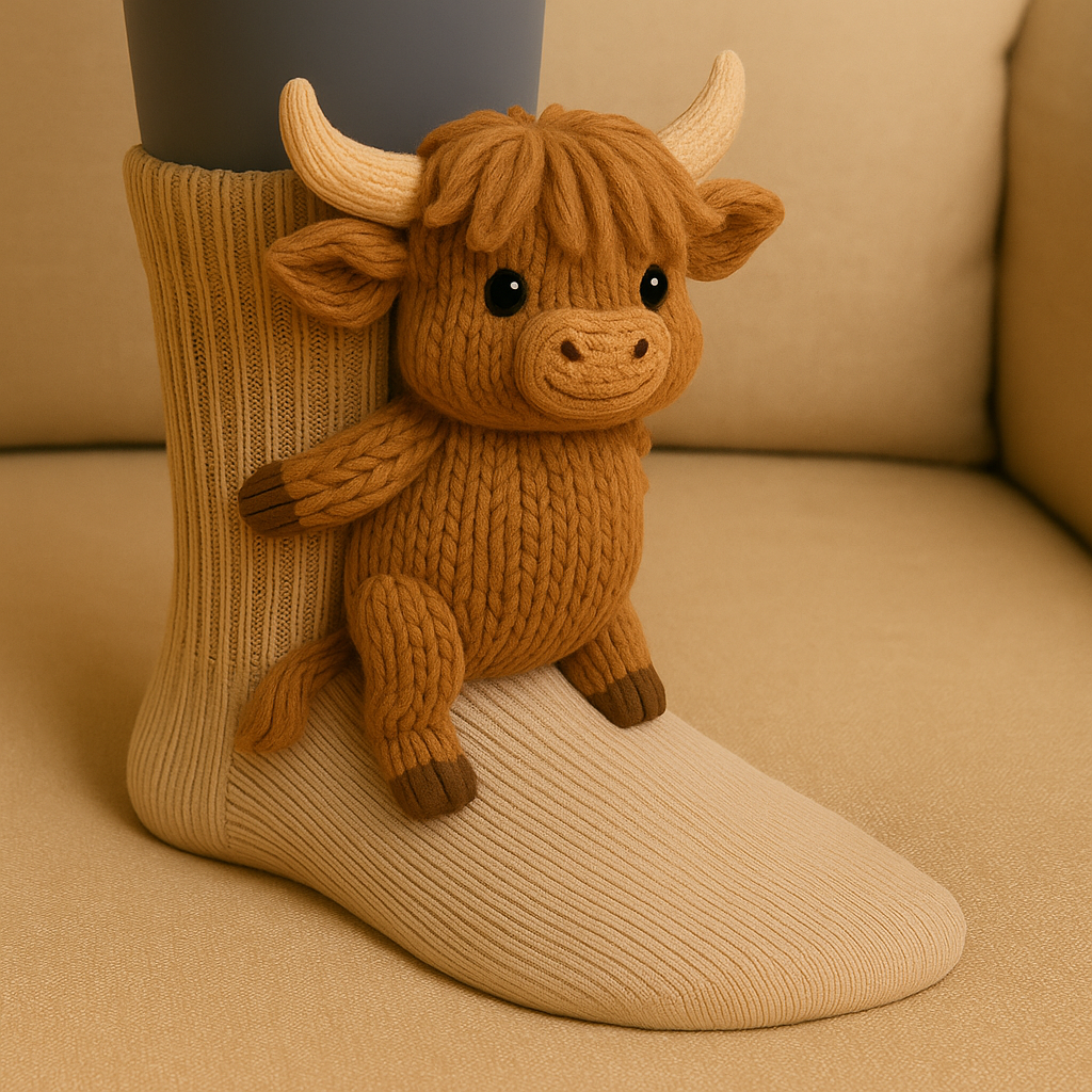 Chaussettes Pilou Antidérapantes 3D