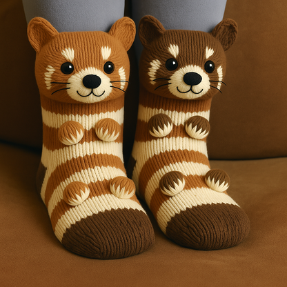 Chaussettes Pilou Antidérapantes 3D