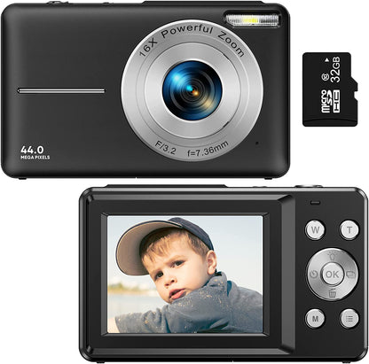 Appareil Photo Compact 44MP 1080P