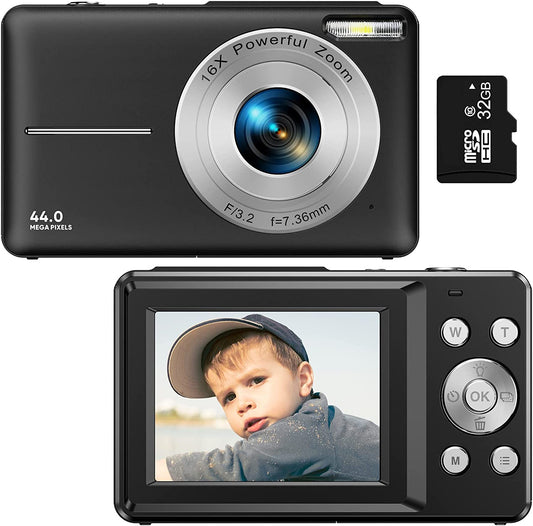 Appareil Photo Compact 44MP 1080P