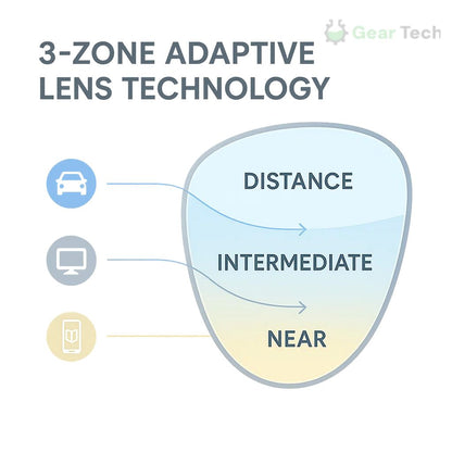 Lunettes Progressives Photochromiques Confort