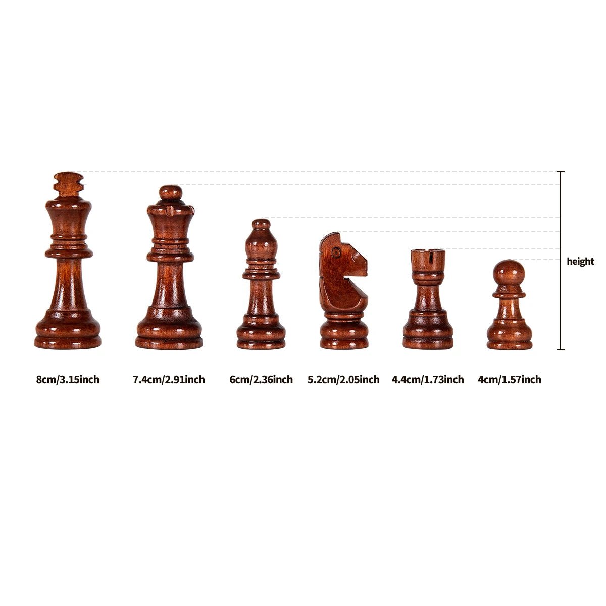 Jeu d’échecs – Bois – cCoffret